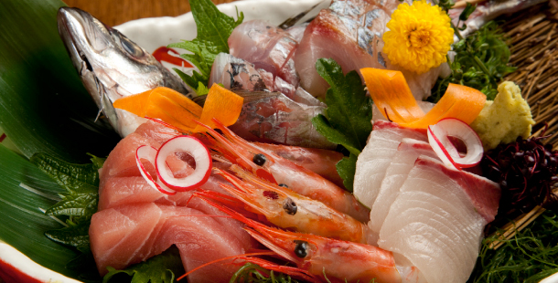築地から仕入れる鮮魚日本各地の旬鮮美味