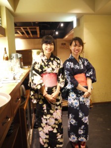 新宿個室居酒屋でワンカップ浴衣祭り♪