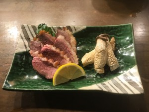 新宿個室居酒屋はたごで合鴨とエリンギの炙り焼きはいかがですか？