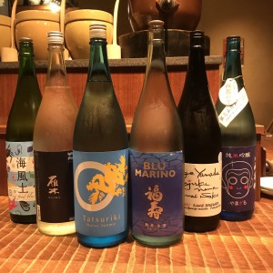 新宿個室居酒屋はたごに夏酒が続々入荷中！