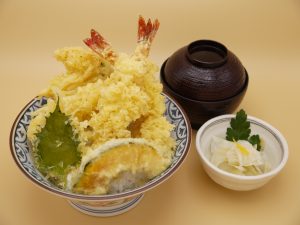 新宿個室居酒屋の天丼ランチ