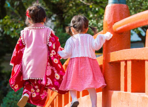 神社帰りの食事会には