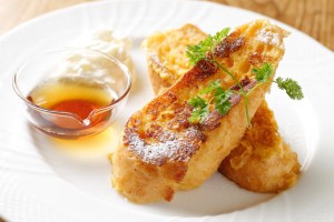 Exquisite French Toast @ Shinjuku Cafe