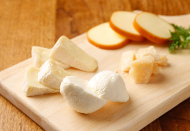 ４種のチーズプレート