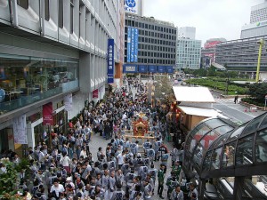 西新宿のお祭り！