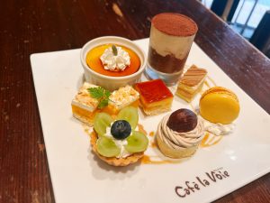 秋のアフタヌーンティ＠新宿カフェ