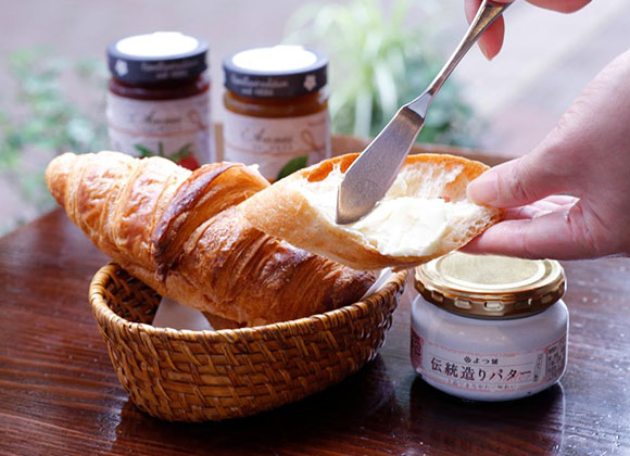 Yotsuba butter and organic jam