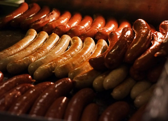 Sausages from Hakushu, Yamanashi Prefecture