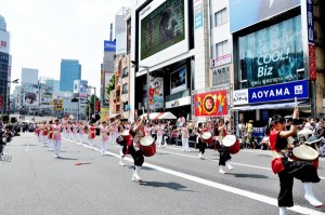 新宿 かどやホテル 東京夏祭り　新宿エイサーまつり2013