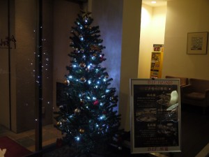 新宿西口　かどやホテル　クリスマスライトアップ