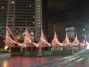 【夜景スポット】東京ドーム～後楽園遊園地。新宿から 電車１本で行けるオススメご紹介。