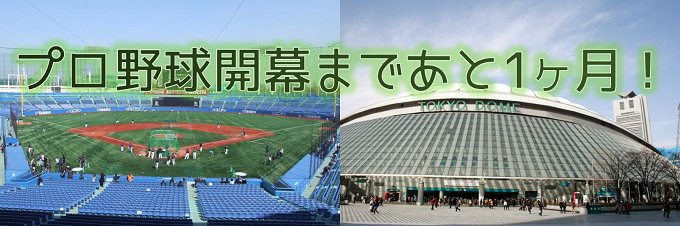 2016セ・リーグ開幕まであと少し！東京ドームは読売ジャイアンツ vs 東京ヤクルトスワローズ