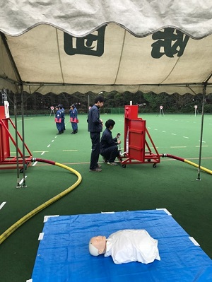 今年も新宿自衛消防審査会に参加